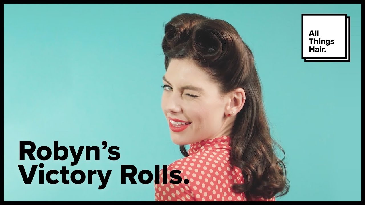 How to do victory rolls | All Things Hair