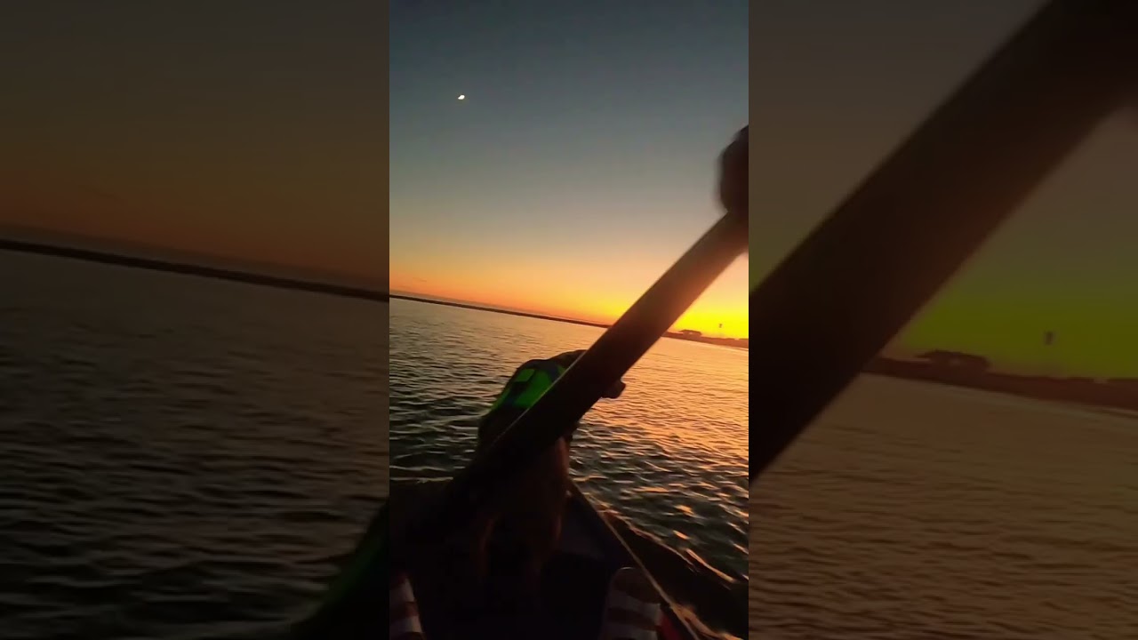 🌙Calming Sunset and Moon Kayak Ride☀️ 