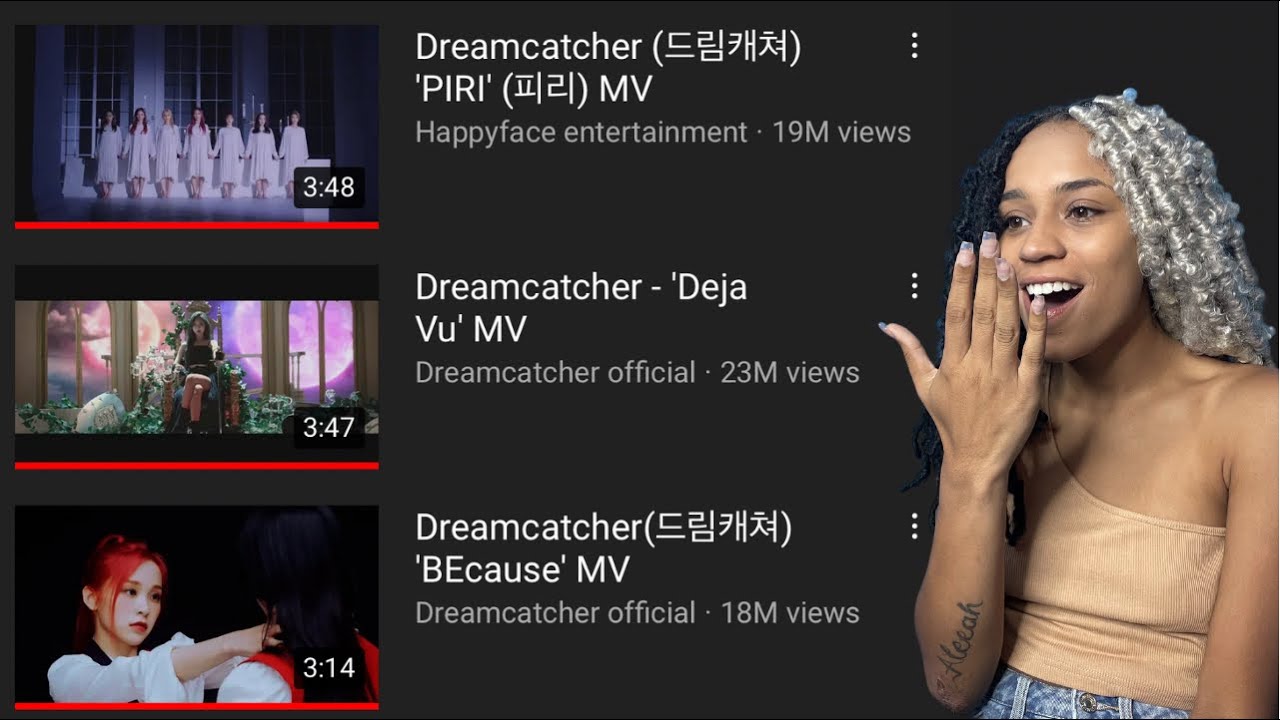(CREEPY👀) Reacting To Dreamcatcher For The First Time! | Tianna B