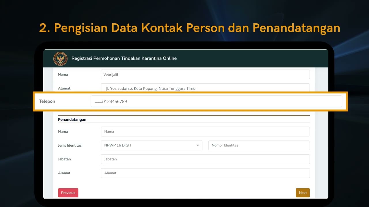Tutorial Registrasi Akun PTK Online