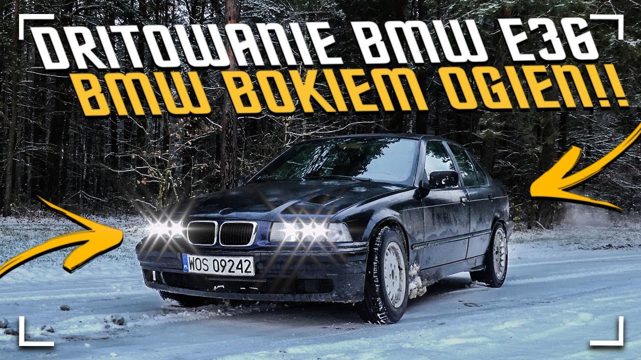 BMW E36 Drifting☆Bmw Bokiem!!☆Ogień na Tłoki☆Sound☆Agro Duduś☆