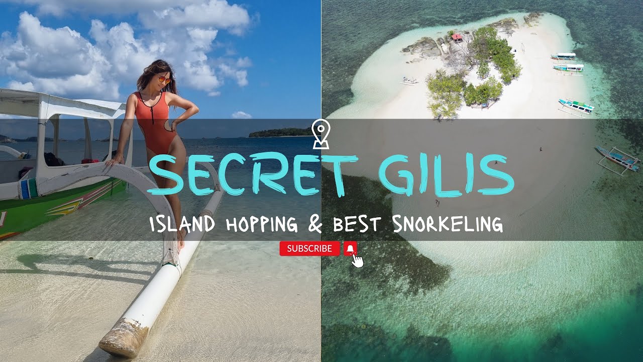 PARADISE IN INDONESIA - Island hopping & snorkeling guide to the Secret Gili Islands of Lombok (4K)