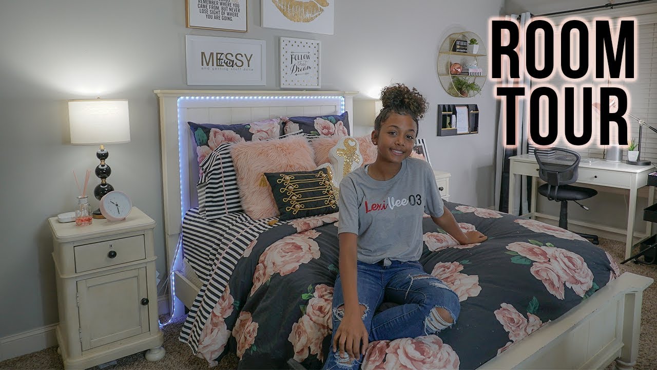 Room Tour - Redecorating my Room | LexiVee03