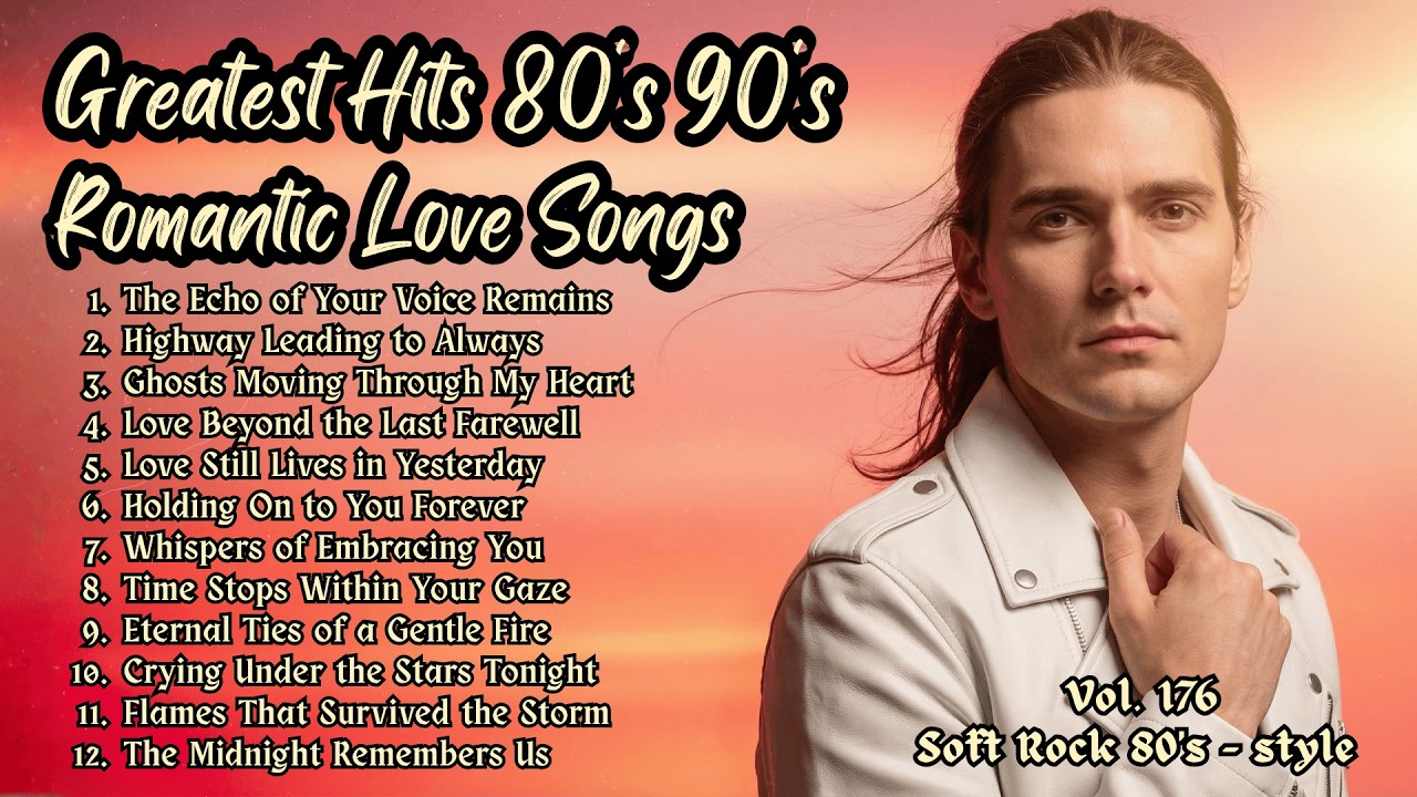 Greatest Hits Romantic Love Songs 💖 Love Songs 80's 90's - Soft Rock Ballads - Playlist Vol. 176