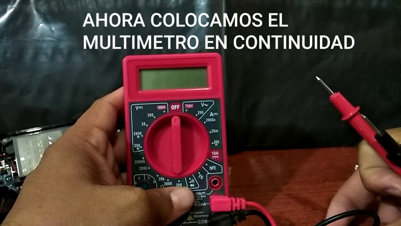 VERIFICAR FUSIBLE EN PLACA JDM 001