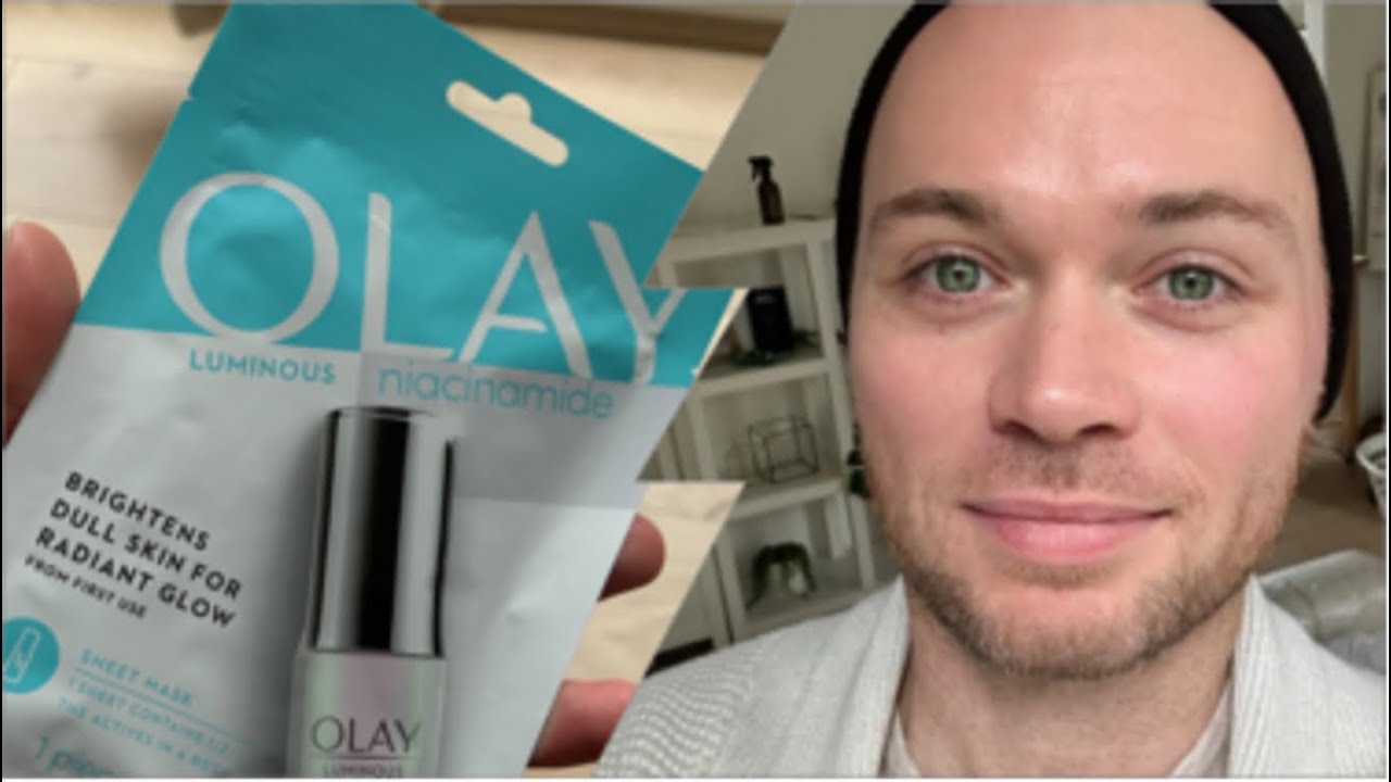 OLAY Luminous Niacinamide Sheet Mask REVIEW