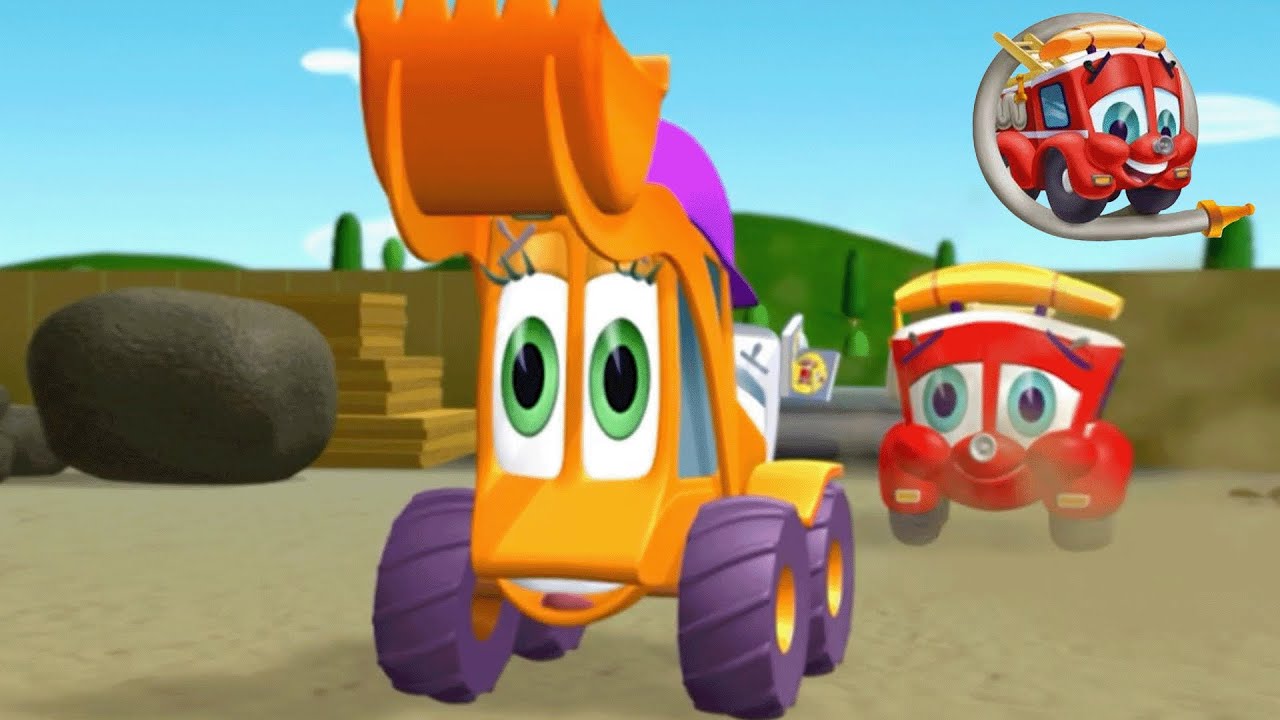 Finley Helps Out DJ | Truck Cartoons for Kids | Finely The Fire Engine