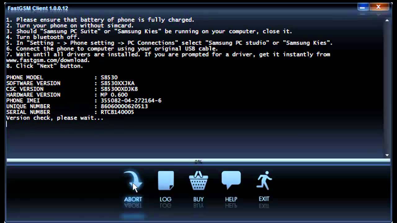 Unlock Samsung S8530 Wave II