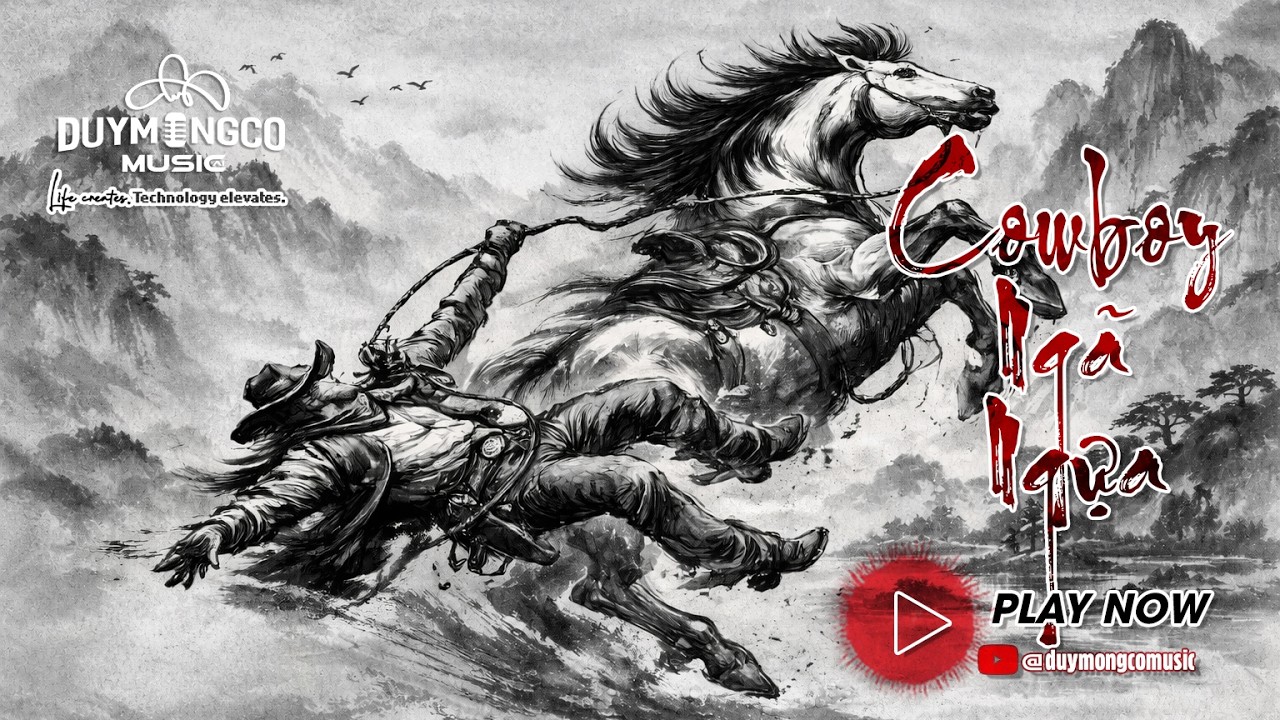 COWBOY NGÃ NGỰA #Country #Ballad #musicai  #Western #acoustic #duymongcomusic #duymongco