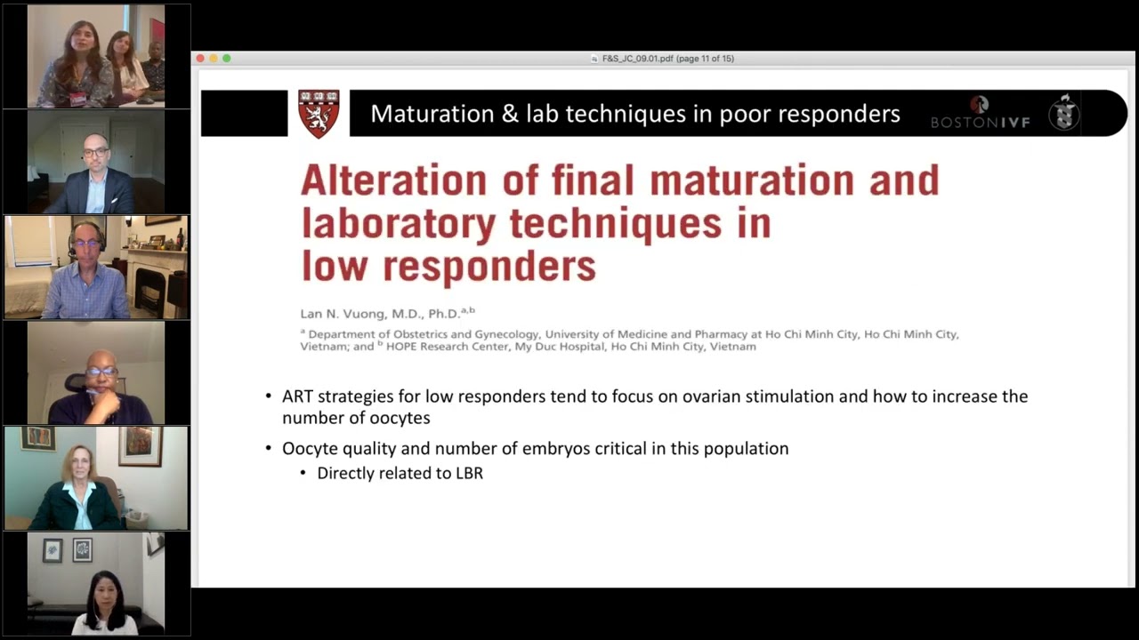 Journal Club Global: Management of poor ovarian response