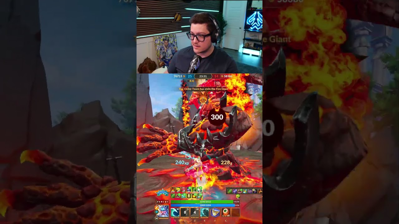 ПОСЕЙДОН МОЖЕТ В ОДИНОЧКУ УНИЧТОЖИТЬ ОГНЕННОГО ГИГАНТА ЗА 7 СЕКУНД!? #smite #smite2