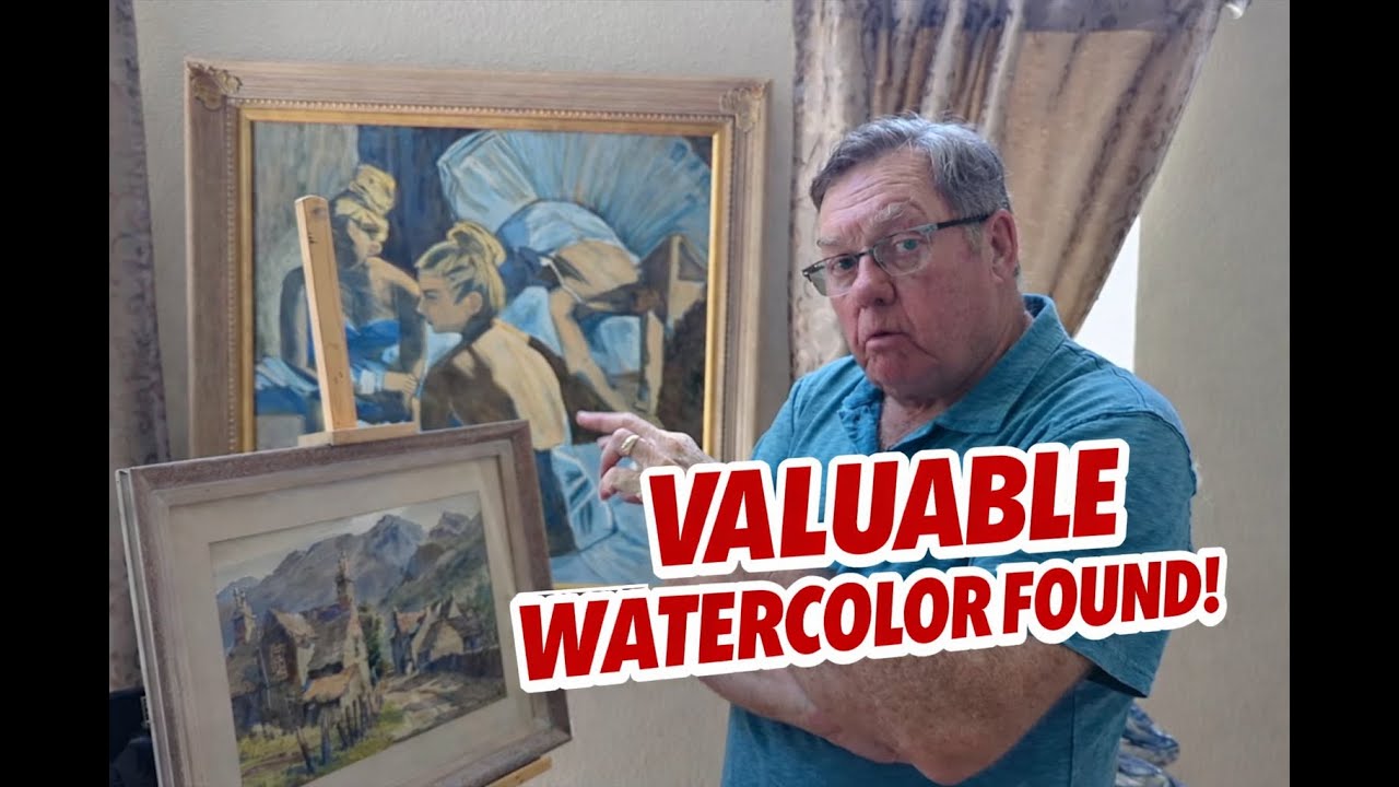 Finding Valuable Art in Thrift Stores | Finding Hidden Masterpieces