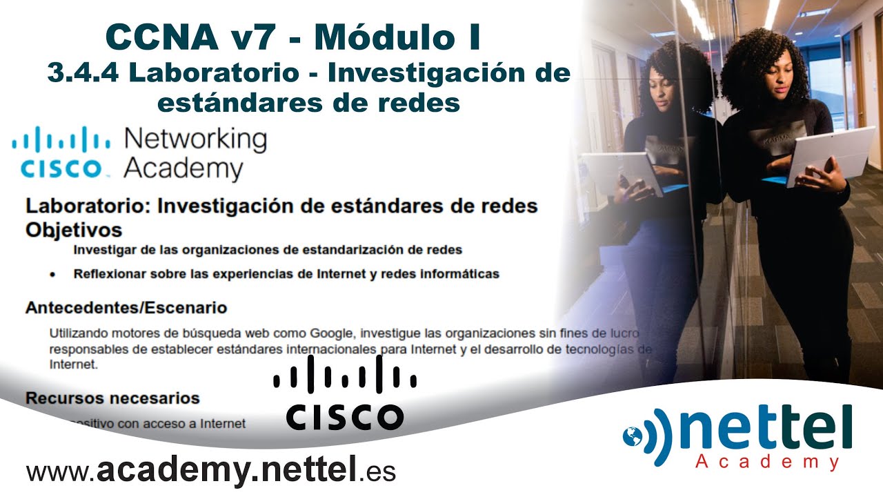 3.4.4 Laboratorio - Investigación de estándares de redes