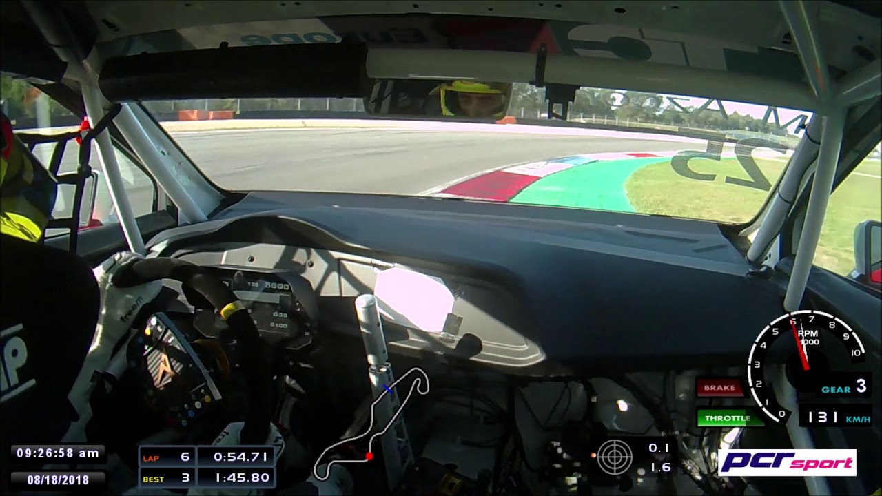 Mikel Azcona OnBoard - Assen - TCR Europe 2018 - CUPRA