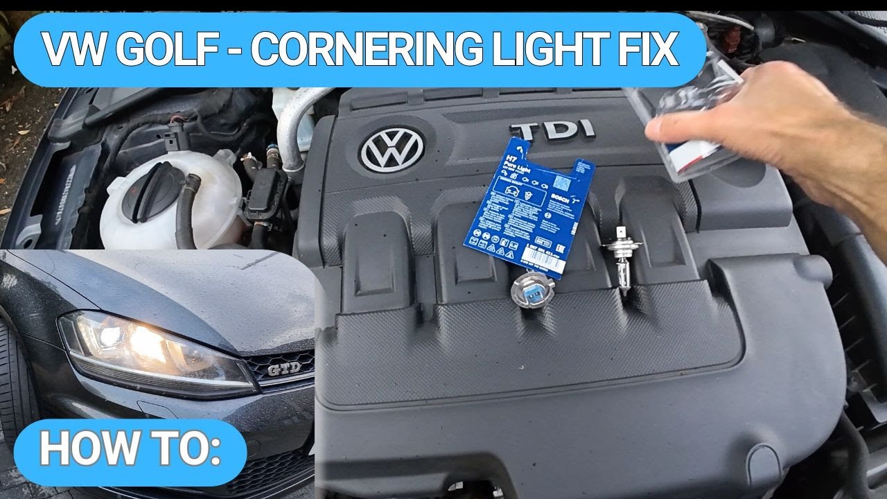 Как исправить ошибку поворотных огней (AFS) на VW Golf Mk7 — плюс бонусный ремонт!