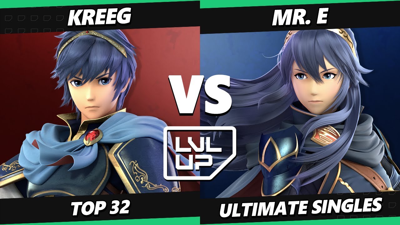 LVL UP EXPO 2023 - Kreeg (Marth) Vs. Mr. E (Lucina) SSBU Ultimate Tournament