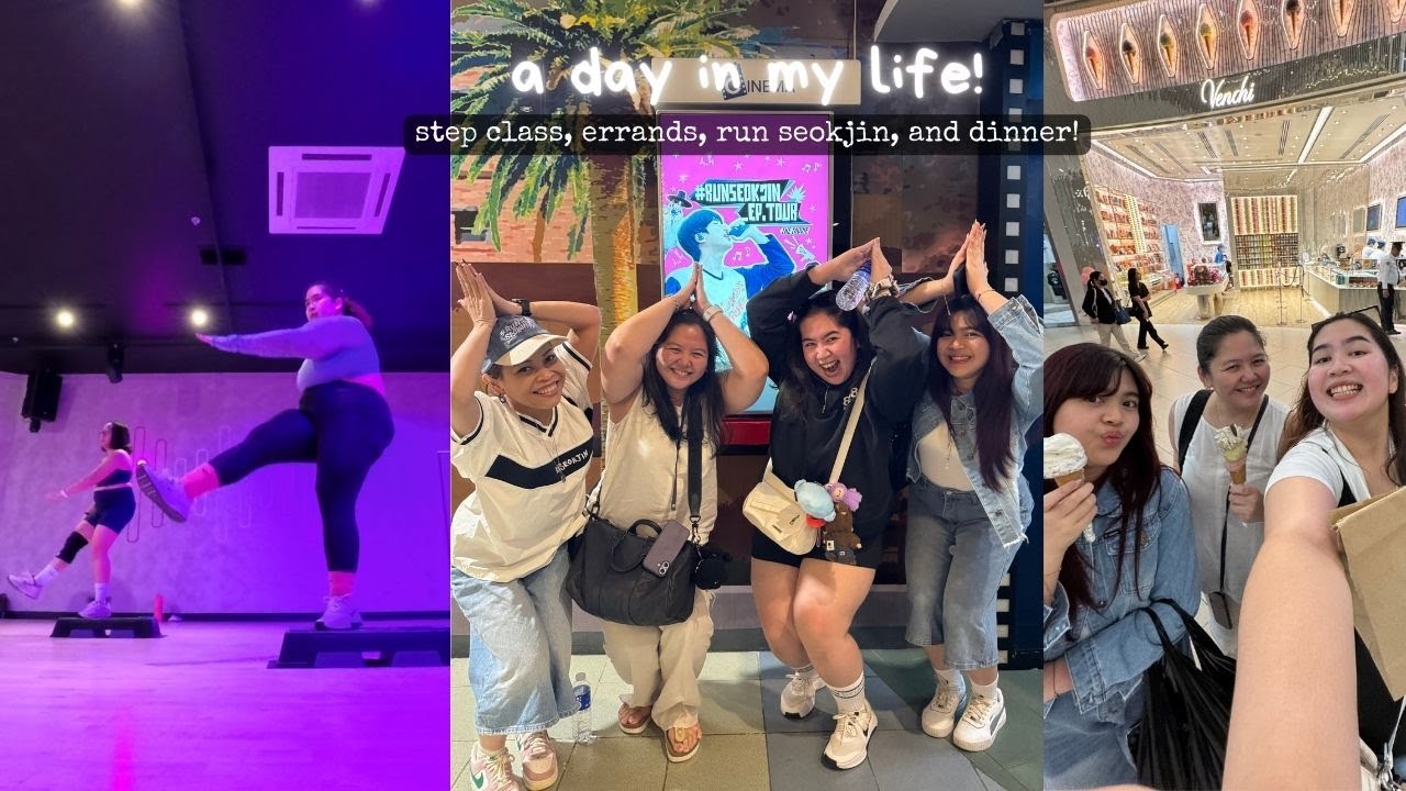 A Day in My Life - Step Level 1 in 808 Studio BGC, Run Seokjin and a Bunch of Chaos!