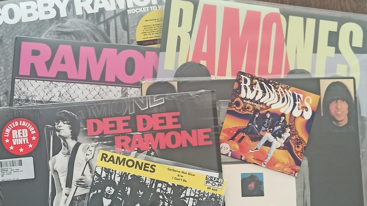 Discos: noves compres de Ramones. vinyl collection