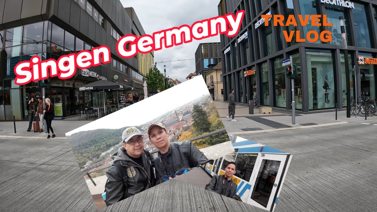 SHORT VISIT IN THE BEAUTIFUL SINGEN GERMANY 4K