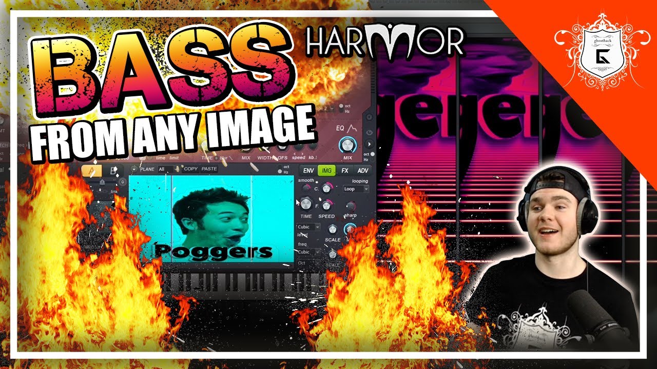 How To Turn any IMAGE into a Killer BASS | Harmor Sound Design Tutorial