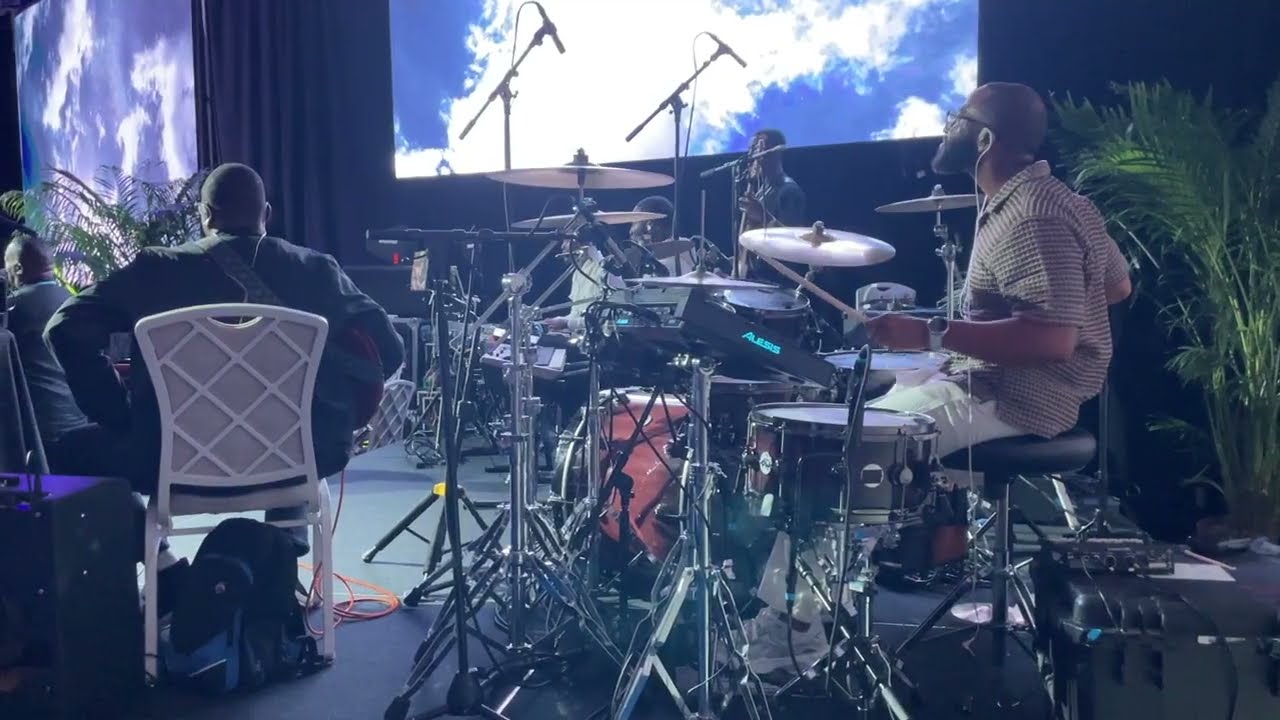 Jermaine Taylor on Drums with Todd Dulaney - Bahamas Empowerment Conference 2026