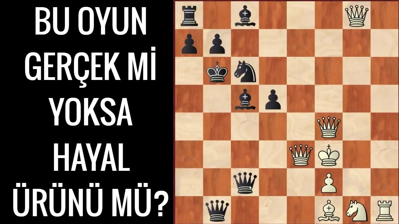 SATRANÇ TARİHİNİN EN TUHAF OYUNLARINDAN BİRİ