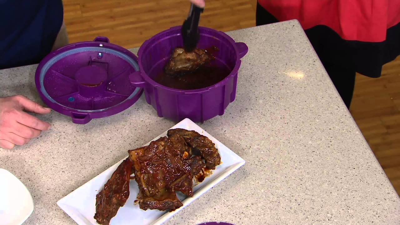 CooksEssentials 4.5qt Microwave Pressure Cooker on QVC