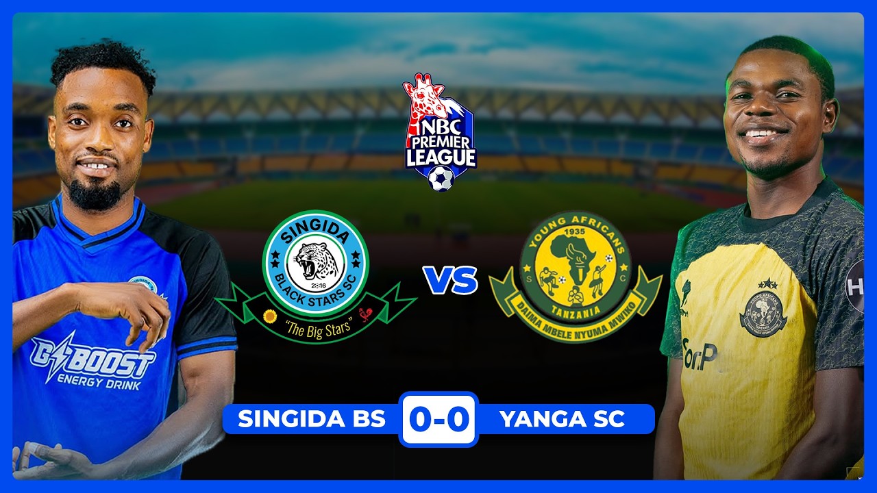 🔴#LIVE: UCHAMBUZI MECHI YA SINGIDA BLACK STARS VS YANGA SC | LIGI KUU NBC