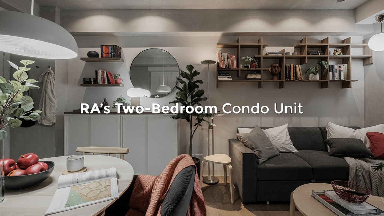 RA’s Two-Bedroom Condo Unit | A 44 sqm Japandi Inspired Condo Unit in Pasig City.