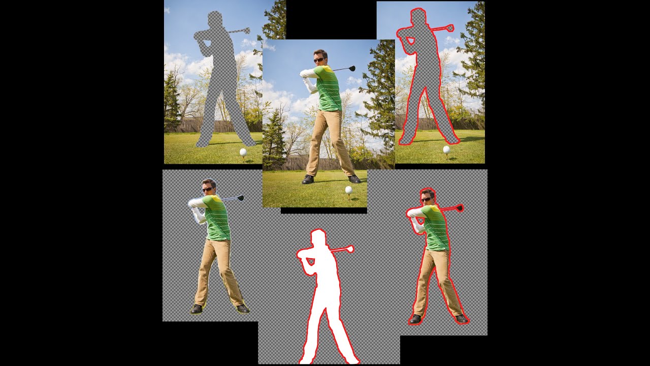 ajouter des contours à un élément d'une photo ou une bordure colorée à un élément effacé avec GIMP
