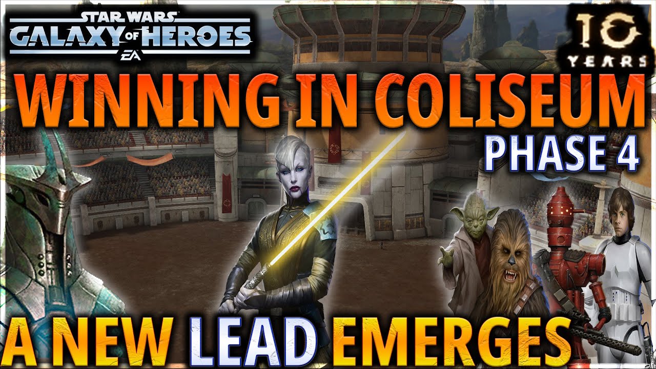 COLISEUM GUIDE - PHASE 4 w/ Asajj -  EARN MORE ERA CURRENCY! (w/ timestamps!) | Anniversary Era