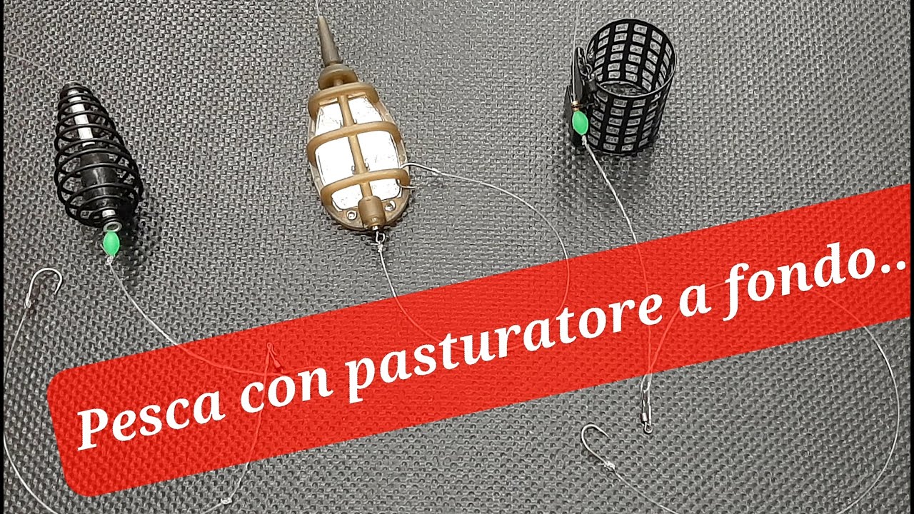 Montatura per la pesca a fondo.... method feeder inline, facile per tutti!!!!
