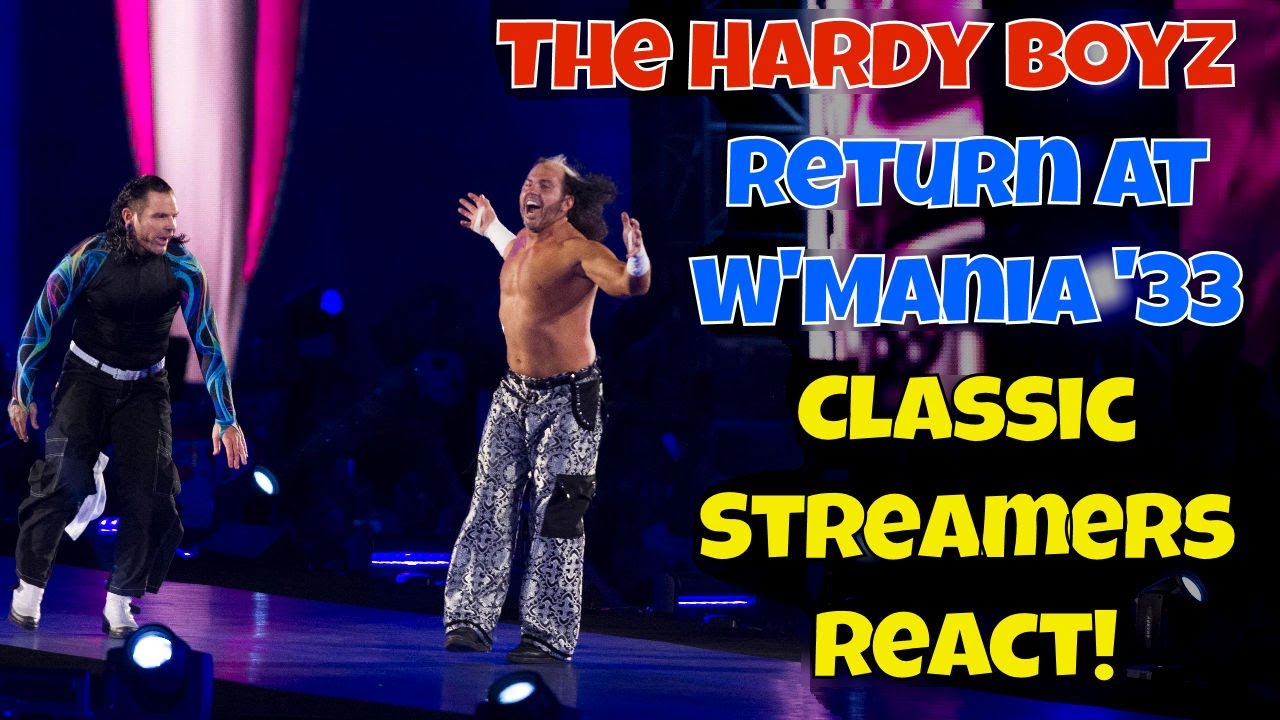 Реакция стримеров — Классика! Братья Харди возвращаются на Wrestlemania 33! #wwe #tna #wrestlemania
