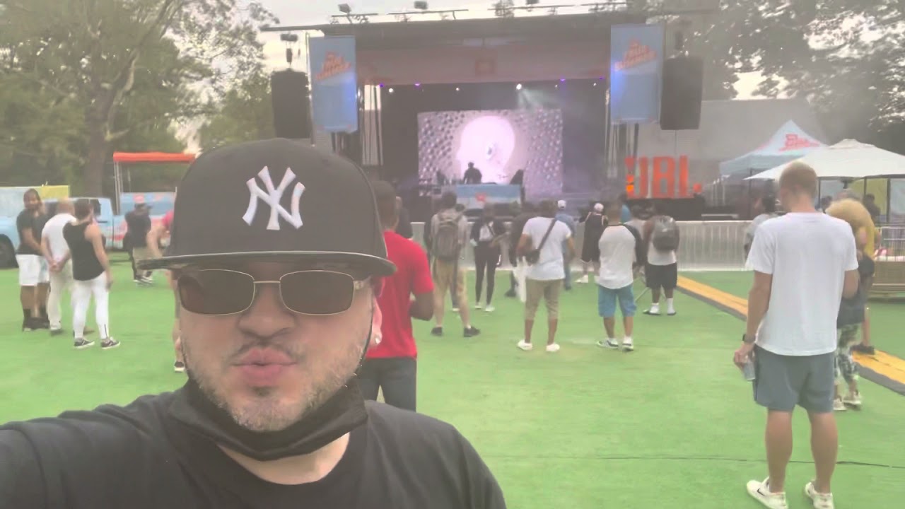 Gza Funk Master Flex Wu Tang Performing Live in Central Park New York