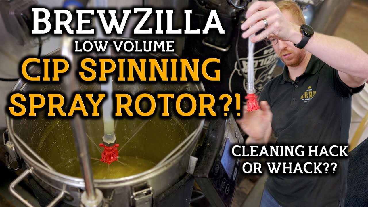 Brewzilla Cleaning Hack: The KegLand CIP Spray Rotor Easily Cleans Your Brewzilla And Much More