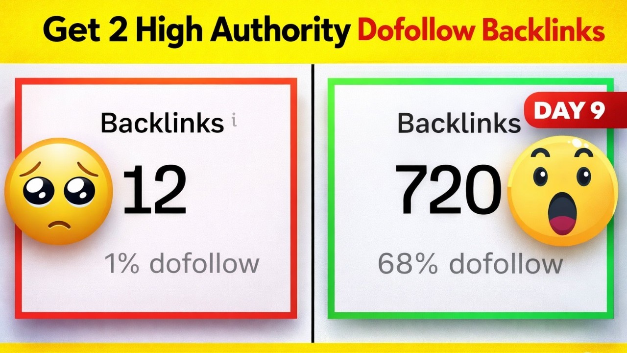 Get 2 High Authority Dofollow Backlinks Free
