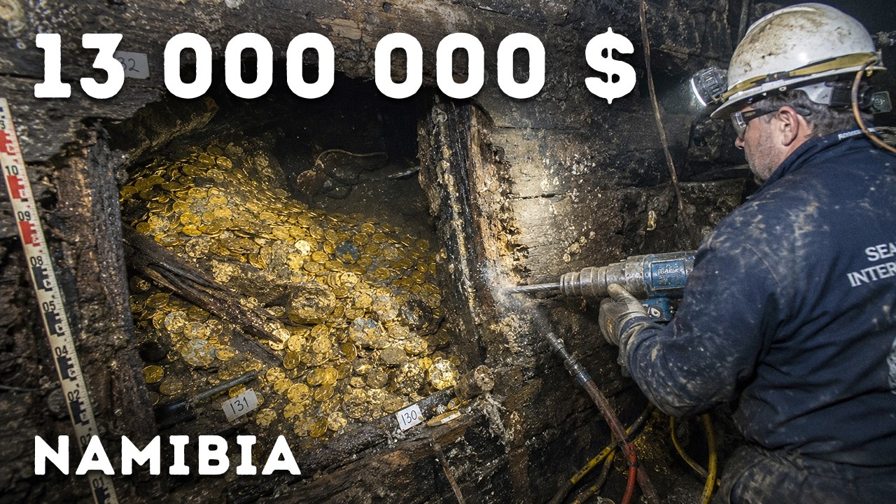 G&oacute;rnicy diament&oacute;w w Namibii znaleźli wrak statku pełen złota