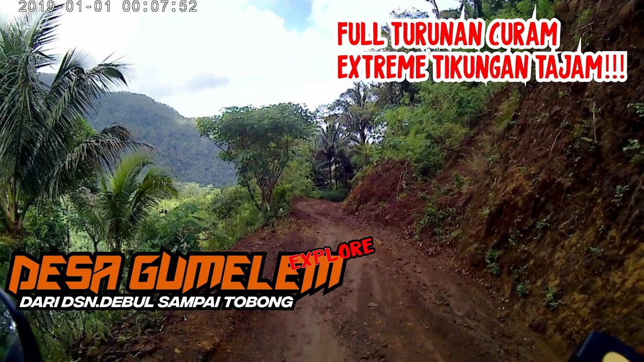 perjalanan dari kampung pedalaman banjarnegara #turing1/debul Gumelem