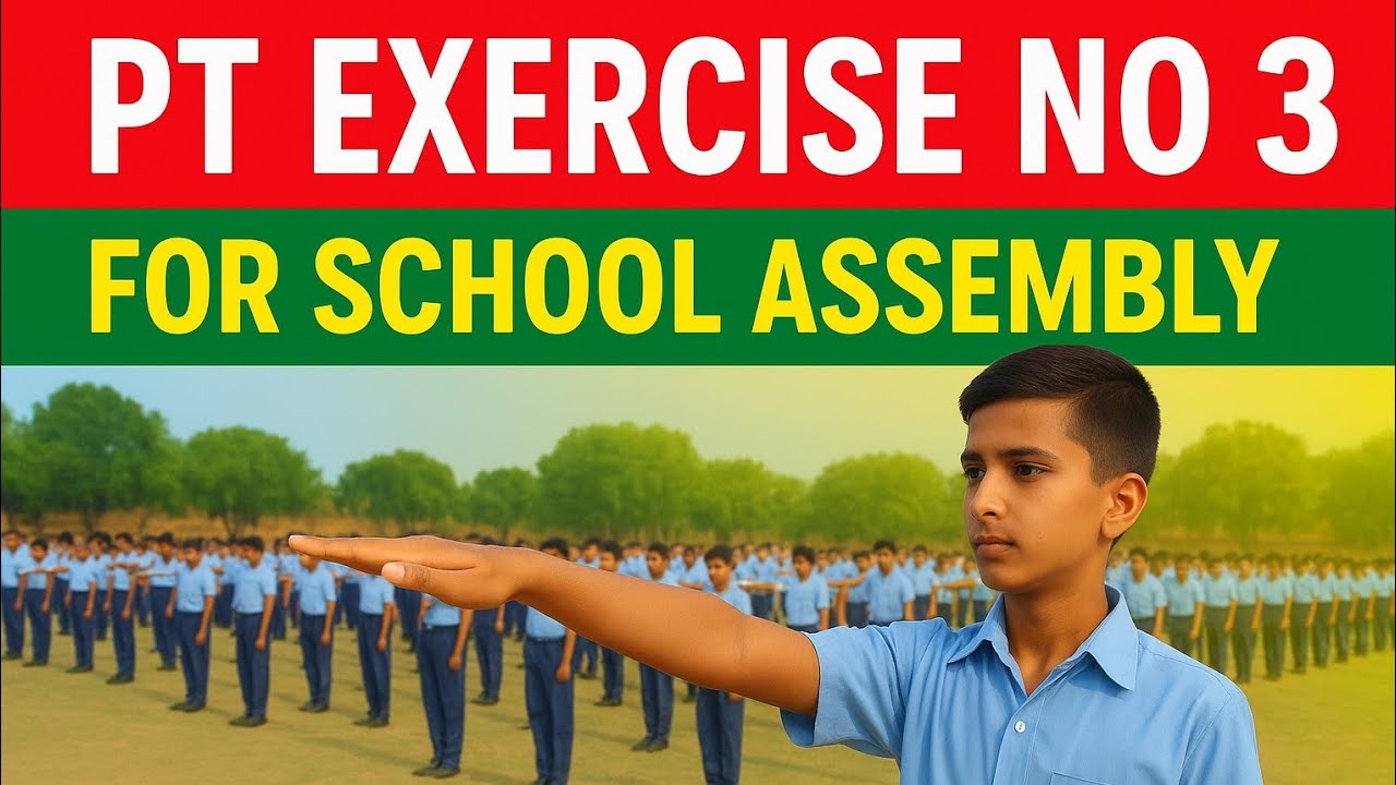 PT Exercise No.3 for School Assembly | Morning Drill