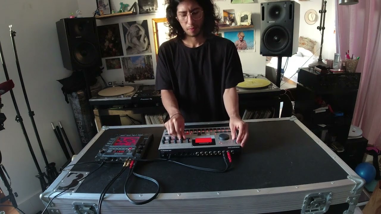 Emilio Arias Live | ELEKTRON MACHINEDRUM UW