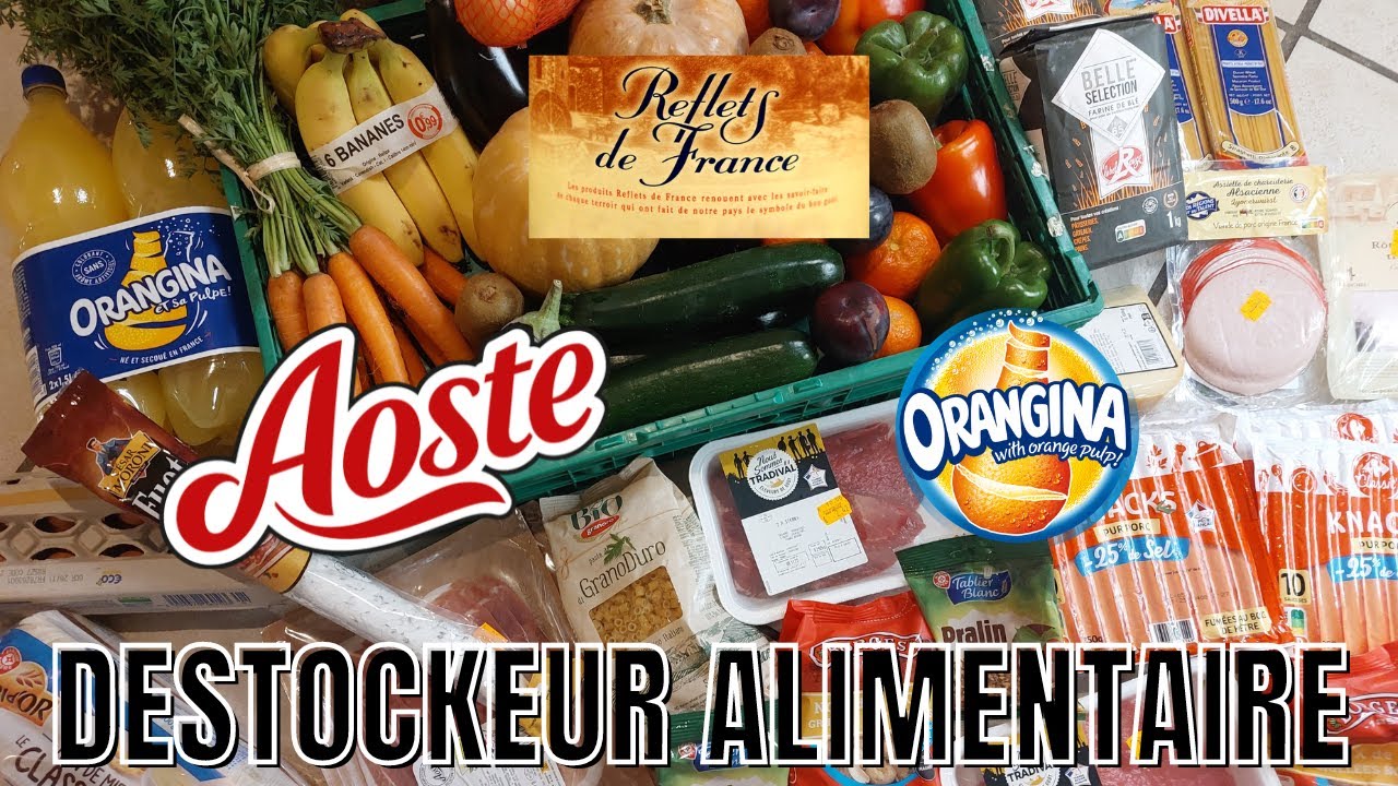 RETOUR DE COURSES : Spécial DESTOCKEUR ALIMENTAIRE et Nouveau ROBOT Cusine !