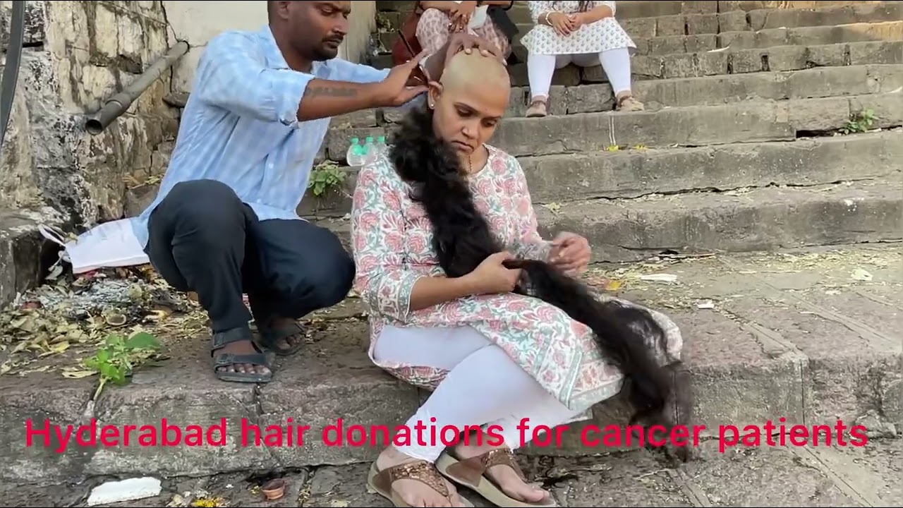 Daughters Perfomed Last Rights by Donating Hair For Cancer Patients #hairdonation #daughters #