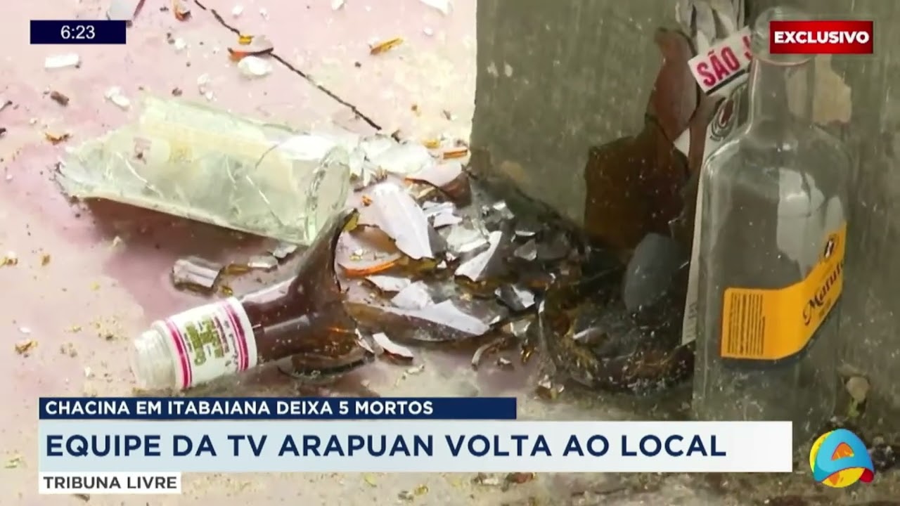 Tribuna Livre - Chacina em Itabaiana deixa 5 mortos; TV Arapuan volta ao local