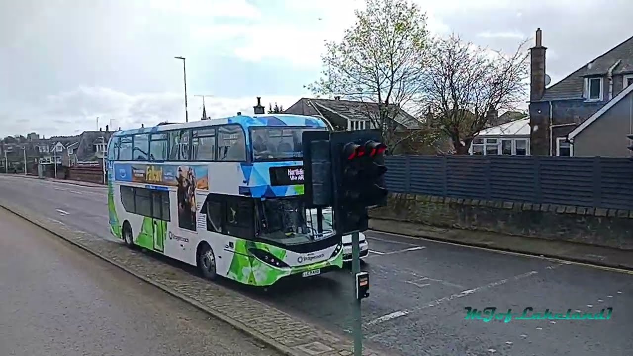 Stagecoach (Aberdeen 🇬🇧): Alexander Dennis Enviro400EV + BYD K8S (⚡Electric) #84045 | Top Deck