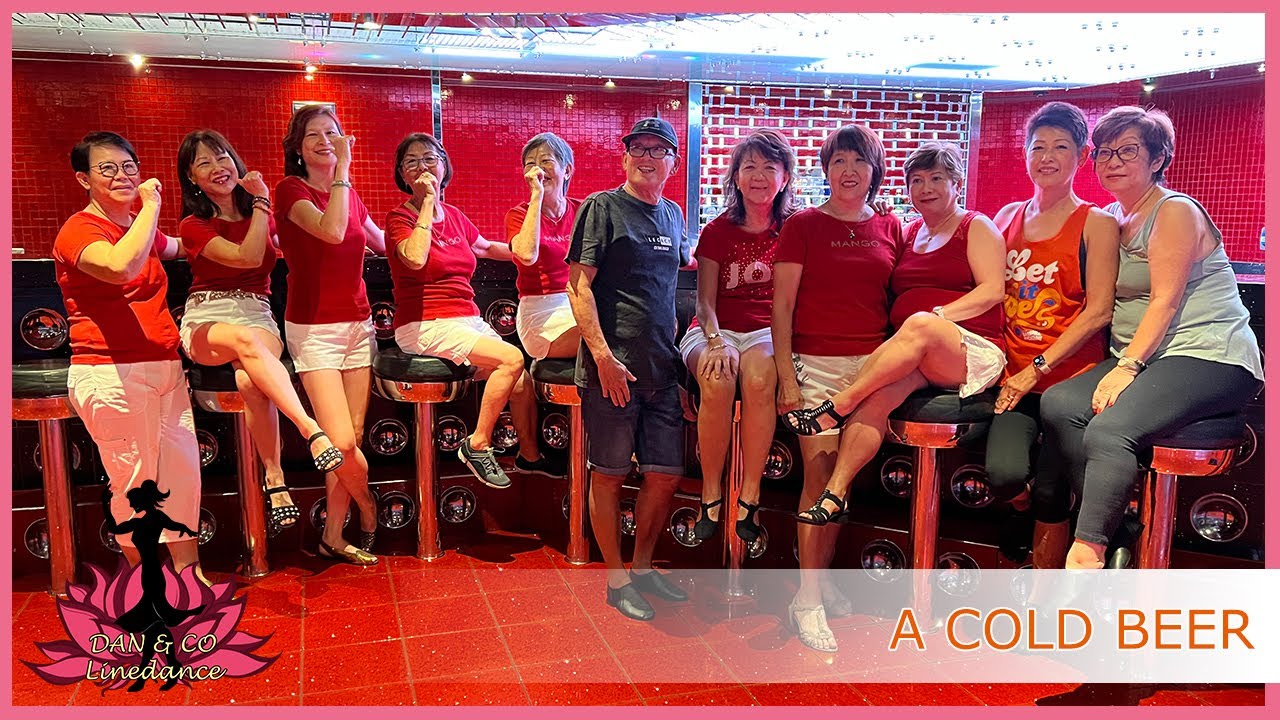 Line Dance A Cold Beer (Dance & Teach) with John Li Group