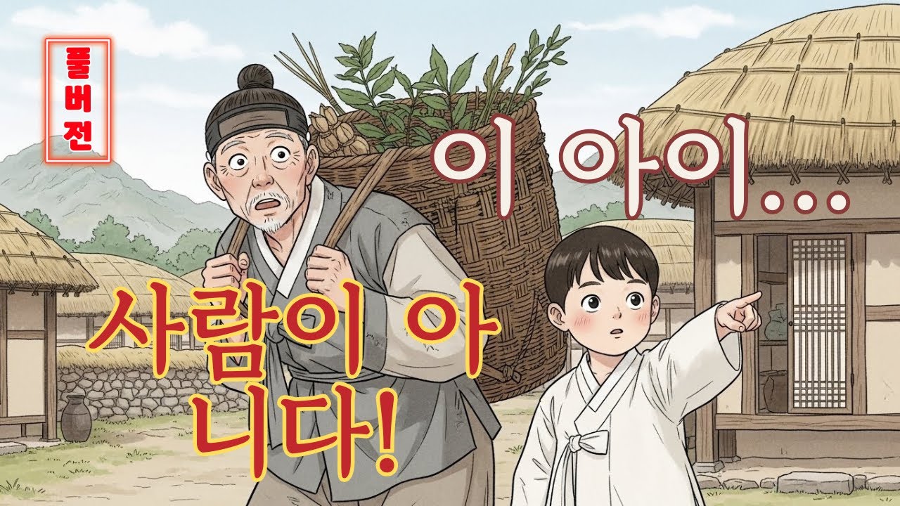 산속에 버려진 천재 아이, 전생을 보고 왕의 목숨을 구하다ㅣ조선 전설·설화·야담·옛날이야기