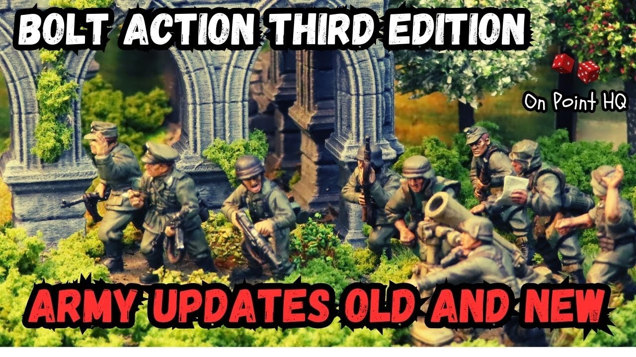 BOLT ACTION THIRD EDITION - Army Updates Old and New