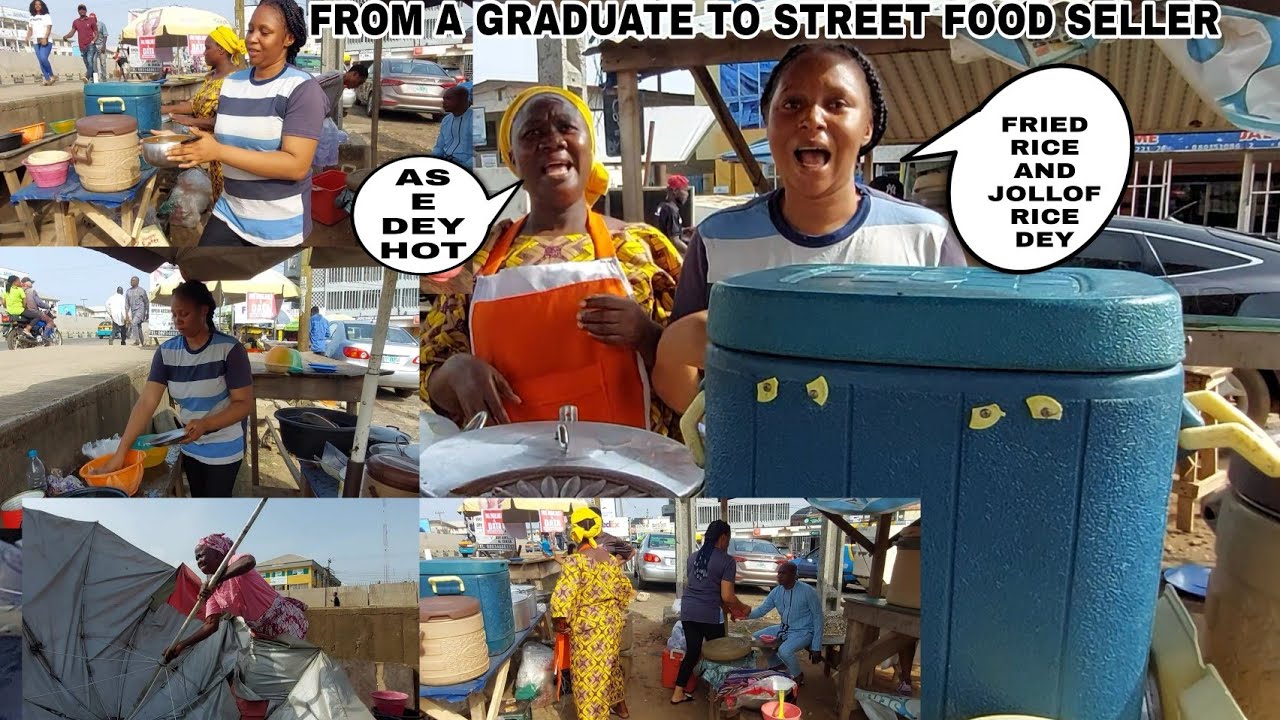 A DAY IN MY LIFE AS A STREET FOOD SELLER IN NIGERIA | REAL LIFE OF MAMA PUT PART 2 |Danica Kosy
