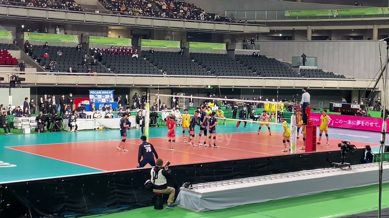 第75回春の高校バレー準決勝　鎮西×東山