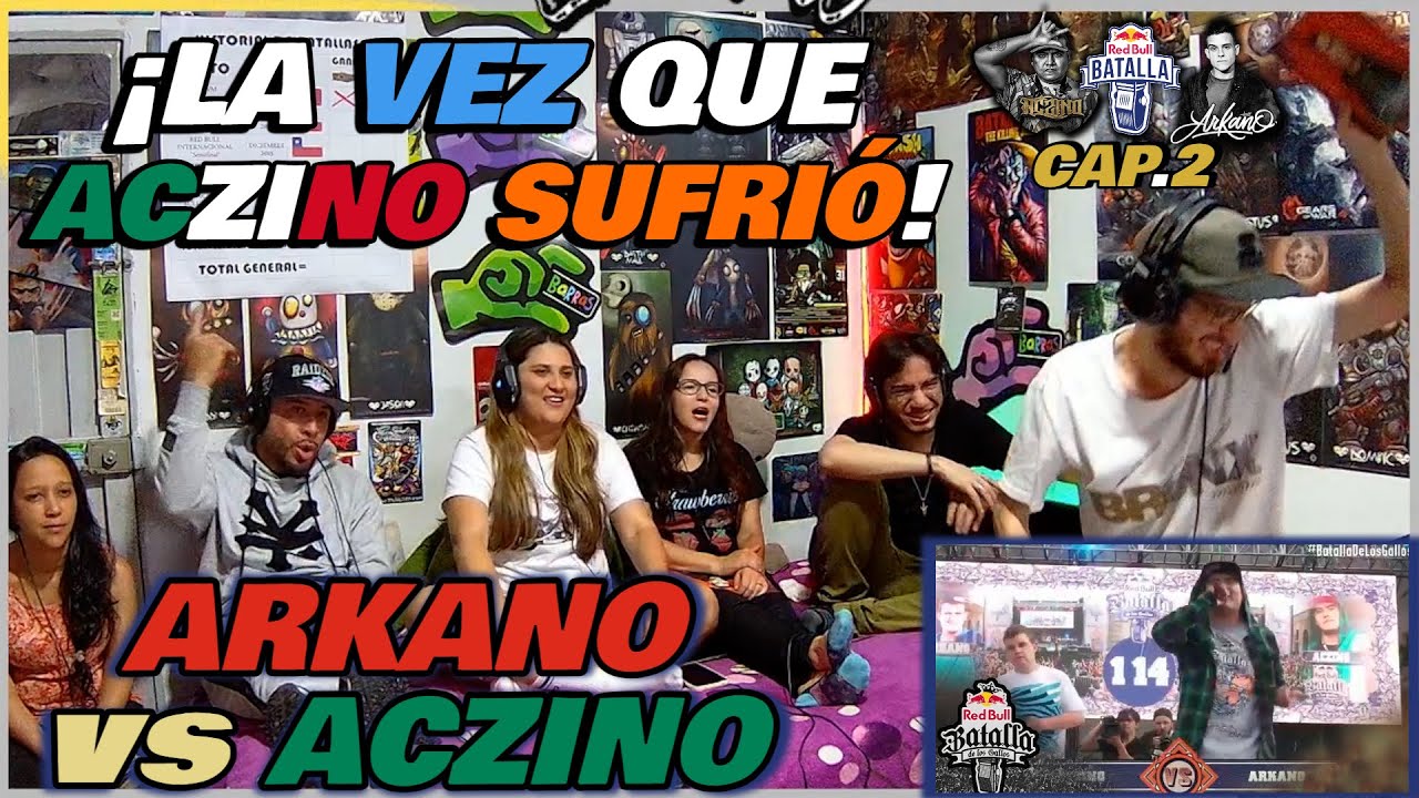 🦁👿CAP.2 COLOMBIANOS REACCIONAN a ARKANO vs ACZINO - LA VEZ QUE ACZINO SUFRIÓ [RED BULL INTER 2015]